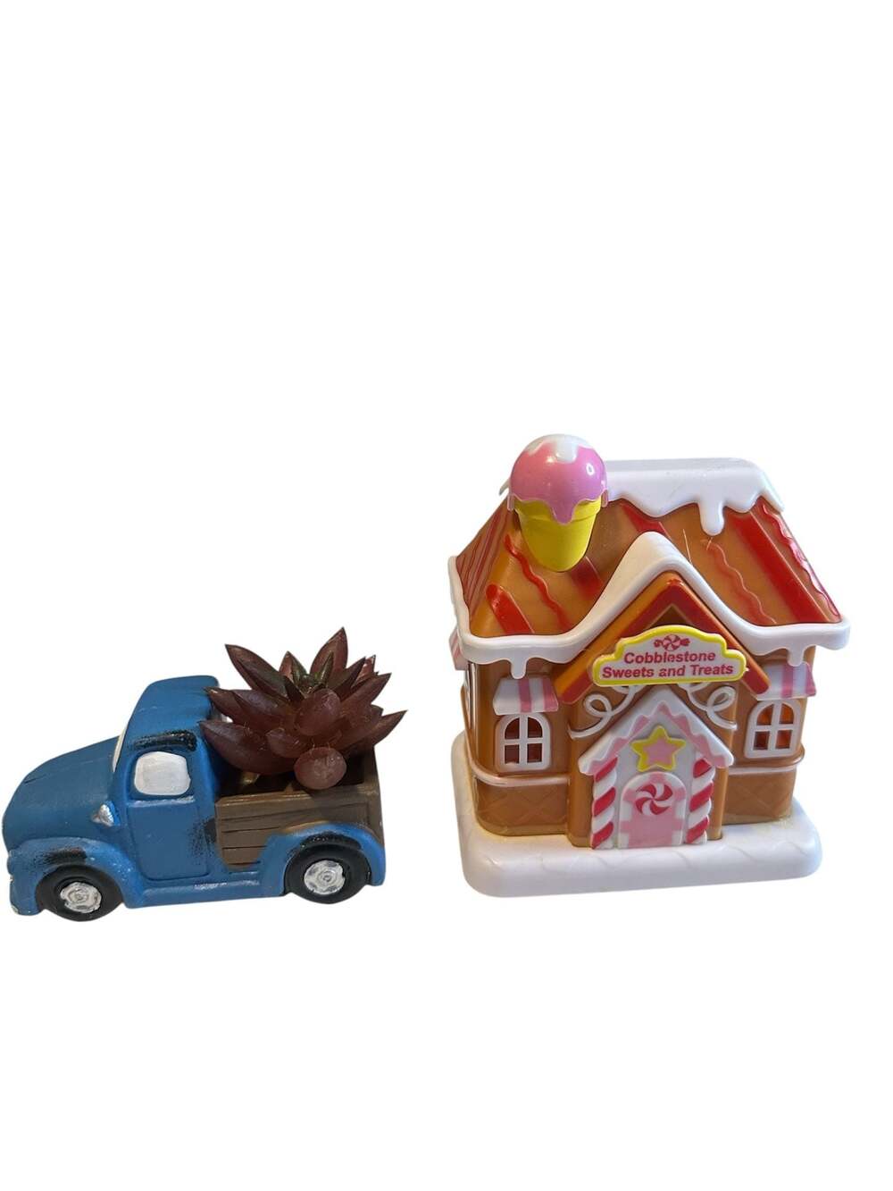Cobblestone Corners Sweets and Treats Light-Up Miniature Christmas Village House